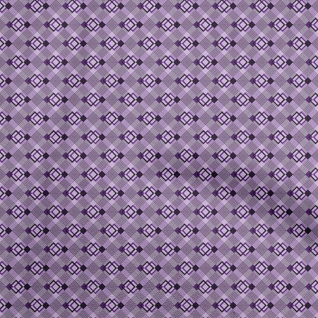 oneOone Silk Tabby Purple Fabric Geometric Sewing Material Print Fabric By The Yard 42 Inch Wide