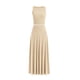 thumbnail image 1 of Conjunto de Maxi Falda de 2 Piezas para Mujer PRETTYGARDEN Beige XL, 1 of 7