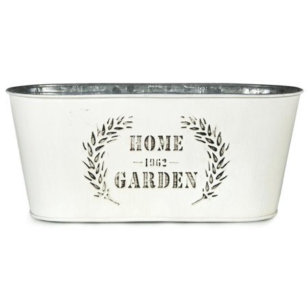 Oval Home 1962 Garden Metal Planter