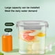 thumbnail image 5 of Jarra dispensadora de agua fría con grifo | Infusor de frutas y té | Jarra para limonada y bebidas para el refrigerador, ideal para fiestas en casa, 5 of 5