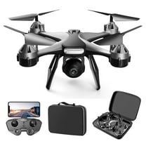 15 Year Old Boy Gift, Drone with 4K HD FPV Camera Optical Fl-Ow Localization Remote Control Toys Gifts for Boys Girls with Altitude Hold Headless Mode Start Speed, Black, One Size