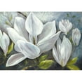 thumbnail image 3 of Field, Anna 14x11 Black Modern Framed Museum Art Print Titled - Tender Magnolias II, 3 of 5