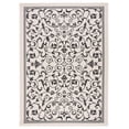 thumbnail image 2 of Safavieh Courtyard Nanda Botanical Indoor/Outdoor Area Rug, Sand/Black, 8' x 11', 2 of 11