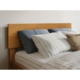 thumbnail image 6 of AFI Orlando Twin XL Wood Platform Bed with Footboard and Twin XL Trundle, Light Toffee, 6 of 16