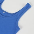 thumbnail image 6 of NEREID Women's Sleeveless Scoop Neck Ribbed Tank Tops Fitted Basic Cami Tee Shirts, 6 of 7