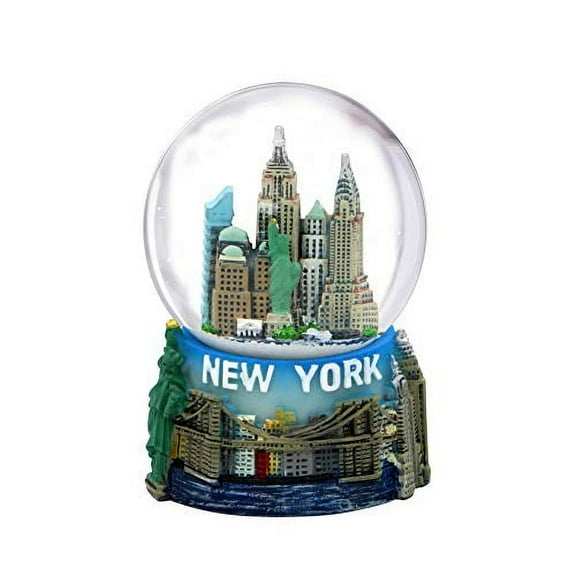 City Souvenirs New York Decorative Snow Globe, White