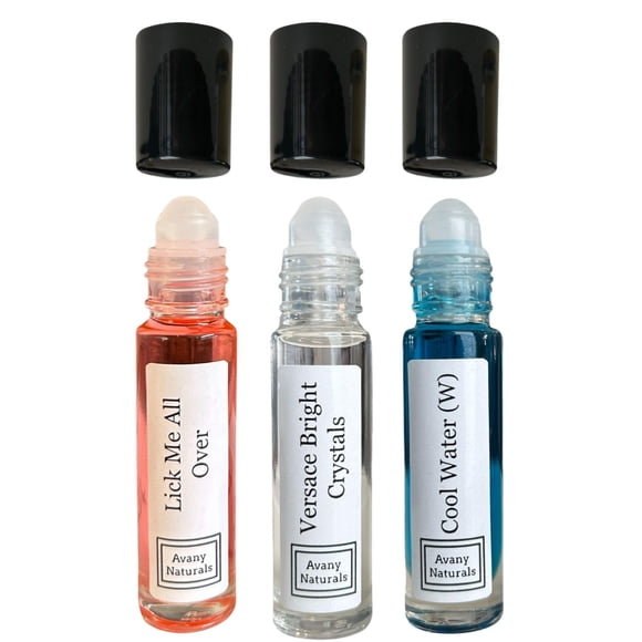 Set de regalo Avany Naturals Fragrance Oil para mujer, 3 perfumes