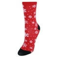 thumbnail image 3 of CTM®  2 Pack Butter and Flat Knit Holiday Sock Combo Set (Women's), 3 of 3