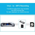 thumbnail image 4 of Digitnow Bluetooth Record Player with Stereo Speakers, Turntable for Vinyl to MP3 with Cassette , AM/FM Radio, USB/SD Encoding, 4 of 7
