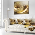 thumbnail image 3 of Designart Elegant Modern Sofa - Abstract Throw Pillow - 18x18, 3 of 5