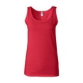 thumbnail image 2 of Gildan - Softstyle Women’s Tank Top - 64200L - Cherry Red - Size: XL, 2 of 3