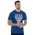 thumbnail image 5 of Vote Pizza Foodie USA Election Gym Men's Graphic T Shirt Tees Brisco Brands X, 5 of 6