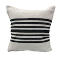 thumbnail image 5 of LR Home Elevate Cotton Pillow Set of 2 in White/Black, 22" x 22", 5 of 7