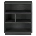 thumbnail image 3 of Evelyn&Zoe Bowman 32" Tall Rectangular Bookcase in Charcoal Gray, 3 of 5
