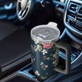 thumbnail image 6 of OBREWU Pioneer Flower Tumbler with Handle and Lid,Pioneer Flower 40oz Double Wall Vacuum Insulated Tumbler,Cups Gift for Women and Men, 6 of 7