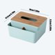 thumbnail image 2 of Organizador de caja de pañuelos transparente, Verde, 2 of 6