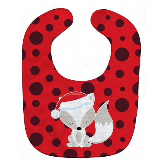 Caroline's Treasures Baby Bib, Christmas Fox