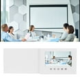 thumbnail image 4 of Video Greeting Card, Video Brochure Electronic Greeting Card with LCD Screen for Birthday Gift Father ' s Day Mother ' s Day, HD Video Playback, Pictures and Video Support, 4 of 7