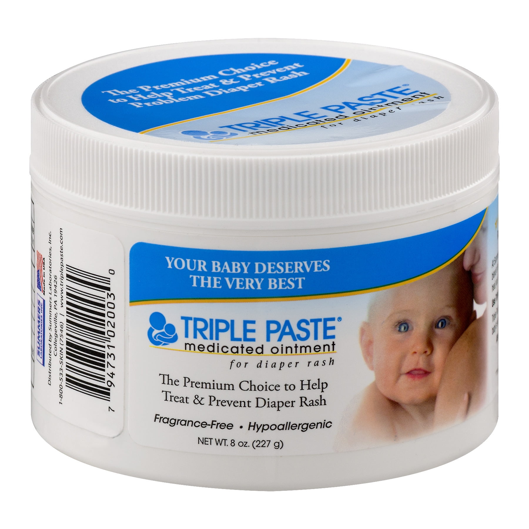 triple paste for sunburn