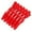 Red, variant on Salon Hair Styling Clips 6-Pack Strong Hold Barrettes for Women and Girls