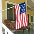 thumbnail image 3 of Polycotton Banner Style Flag with 5 Wood Pole and Bracket Set by Annin, 2.5' x 4', 3 of 7