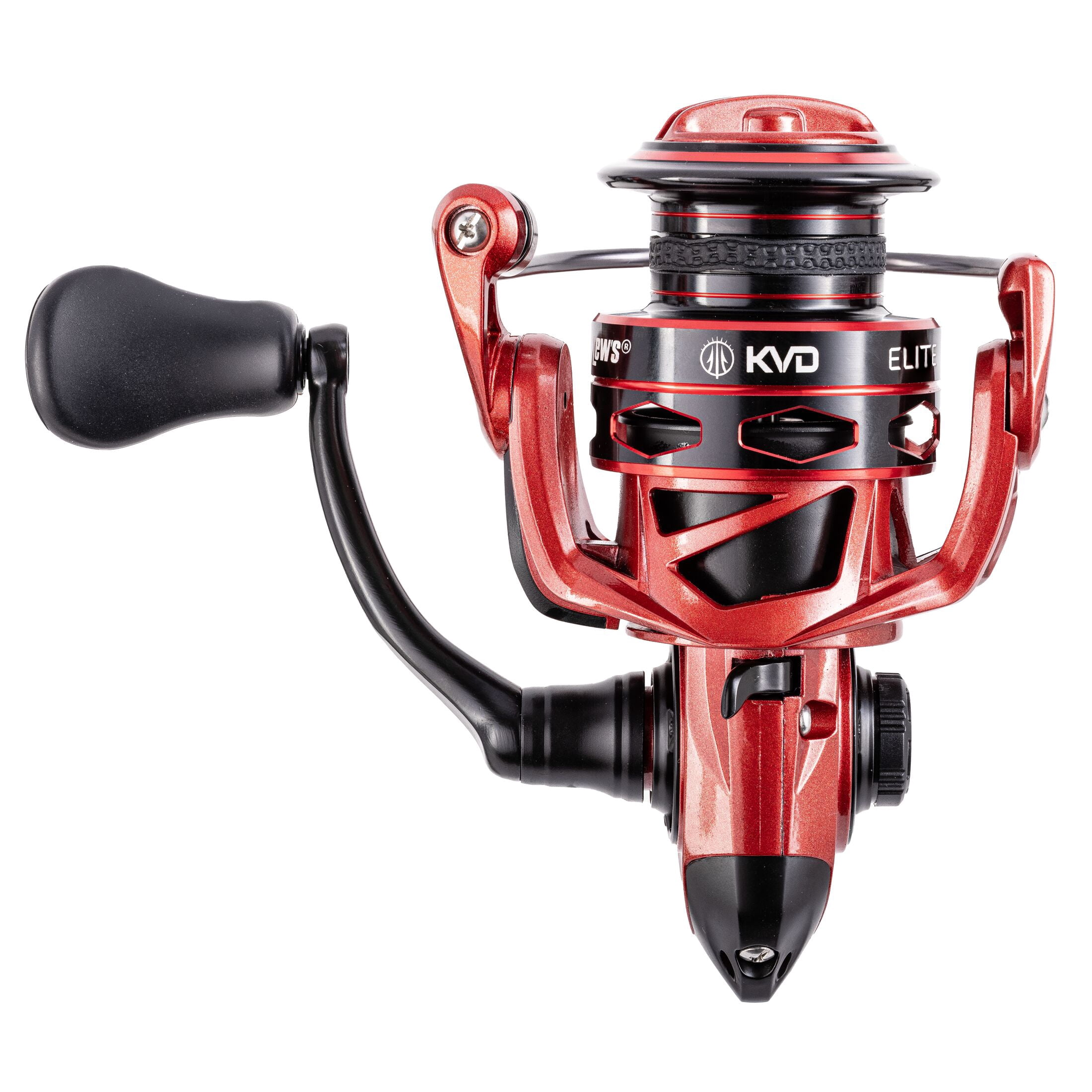 Lew’s KVD Elite Spinning Fishing Reel, Size 300, 6.2:1 Gear Ratio, 6+1 Bearings