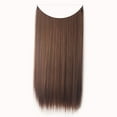 thumbnail image 1 of DPTALR Thick Clip in Hair extensions Straight Curls Full Hairpiece Clip, 1 of 2