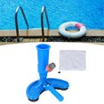 thumbnail image 4 of Underwater Cleaner, High Efficiency Powerful Universal Portable Pool Vacuum Mini ABS Easy Assemble With Brush Mesh Bag For Fountains, 4 of 8