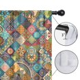 thumbnail image 4 of Blackout Kids Curtains,Boho Bohemia Flower Childrens Insulated Curtains Set Of 2,Bedroom Essentials,Toddler Room Decor 42"x54"(106x137cm), 4 of 4