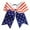 A, variant on Wentin Reduced Hair clip USA Flag Children's Hair Bow Elastic Hair Ties Hair Accessories
