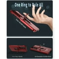 thumbnail image 3 of Dteck for Samsung Galaxy A54 5G Case with Screen Protector & Camera Cover Slide Design, Ring Stand A54 5G Magnetic Case Compatible with MagSafe,Military-Grade Phone Case for Samsung A54 5G,Red, 3 of 6