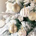 thumbnail image 4 of 24 piezas/caja de bolas de colores navideñas de 6 cm, de plástico galvanizado, para colgar en el árbol de Navidad, decorativas, 4 of 5
