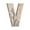 V, variant on 5 Inch Floral Wooden Letters for Crafts,Unfinished Wood Letters with Flower Cutout,Decorative Alphabet Letters for Wall Decor,Name Signs,Wedding & Home Use