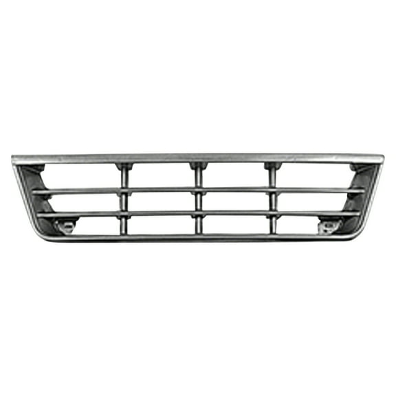 New Aftermarket Premium Fit Gray / Chrome Front Grille F2UZ8200A fits 1992-1996 Ford E-150 Econoline