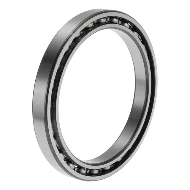 Unique Bargains Roulements à Billes Rainures Profondes 6818 90x115x13mm P4 Type Ouvert Roulements Lubrifiés 1 Pcs Roue de Scooter Planche à Roulettes Universelle Ton Argent