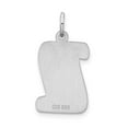 thumbnail image 3 of 925 Sterling Silver Solid Engravable (front only) Diploma Charm Pendant Necklace 24x13mm Wide - Pendant for Women, 3 of 4