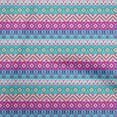 thumbnail image 1 of oneOone Cotton Poplin Twill Turquoise Blue Fabric African Tribal Diy Clothing Quilting Fabric Print Fabric By Yard 56 Inch Wide, 1 of 5