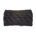 thumbnail image 1 of Sonducket Diadema de invierno para mujer, orejeras de ganchillo, motocicleta para mujer, color negro Accesorio para el cabello Negro Sonducket AP009482-01B, 1 of 6