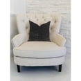 thumbnail image 2 of Plutus Onyx Caviar Velvet Throw Pillow in Black  20"L x36"W, 2 of 3