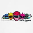 thumbnail image 3 of CafePress - Power Rangers Linear Helmets - Cotton Baseball Jersey, 3/4 Raglan Sleeve Shirt, 3 of 4
