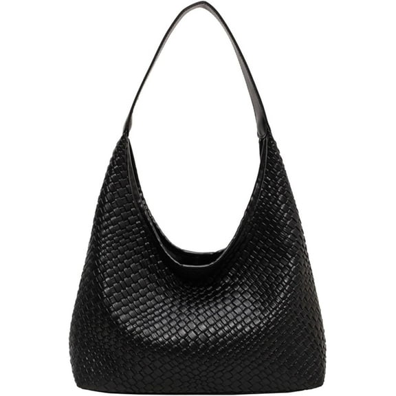 Kwuty 2025 Leather Tote Bag for Women Top-handle Shoulder Bag, Hobo Bags Large Capacity Soft Vegan Crossbody Handbag Underarm
