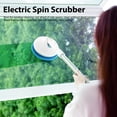 thumbnail image 3 of Graflsoa Wireless Electric Window Cleaner with Extendable Handle, Rechargeable Spin Scrubber for Bathroom, Kitchen, Walls, and Ceiling, White, 3 of 6