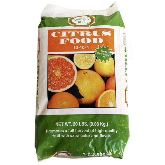 Arizona's Best AZB10062 20 LB Bag of Citrus Tree Food Fertilizer