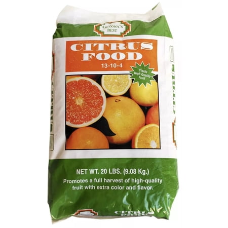 Arizona's Best AZB10062 20 LB Bag of Citrus Tree Food Fertilizer
