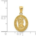 thumbnail image 2 of 14K Yellow Gold Gold Polished St Christopher Pendant, 2 of 2