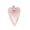 Rose Quartz-Silver, variant on Chakra Natural Crystal Heart Stones Quartz Pendant Jewelry Gifts Healing Reiki