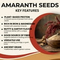 thumbnail image 5 of Spicy Pantry Whole Amaranth Seeds – 100% Natural, Resealable Bag (4oz), 5 of 10