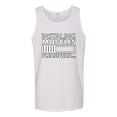 thumbnail image 2 of Wild Bobby Installing Muscles Please Waitâ€¦ Gym/Workout Men Graphic Tank Top, White, 3X-Large, 2 of 5