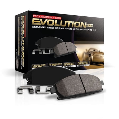 Power Stop Rear Z17 Evolution Ceramic Brake Pads with Hardware WM14189
