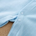 thumbnail image 5 of Baby Boy Gentleman Suit Jumpsuit with Bow Tie  Vest, 5 of 11